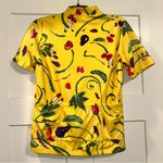 Sugoi Women’s Yellow Floral Cycling Shirt Medium *read Photo 1