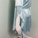 Majorelle  baby blue wrap dress Photo 7
