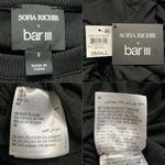 Bar III x Sofia Richie Black Ribbed Sleeveless Bodycon Dress Small New Photo 3