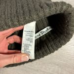 Acne Studios  Olive Green Wool Blend Beanie Photo 4