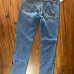 MOTHER | The Mid Rise Dazzler Ankle Fray | 27 Blue Photo 1