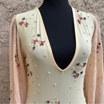 Free People Intimately Siren Song Bejeweled Mesh Bodysuit Photo 4