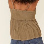 Shyanne Embroidered Flutter Sleeveless Top Photo 1