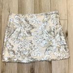 Altar'd State NWOT Altar’d State Arula xquisite silver sequin mini skirt festival preppy Photo 2