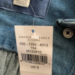 American Eagle Women's Denim Long Sleeve Button Photo 2