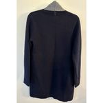 Kenar Wool Blend Open Cardigan Navy & Gray Classic Career Size Large Photo 1