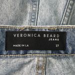 Veronica Beard Shiloh Denim Shorts Pebble Stone Wash Size 27 Button Fly Raw Hem Photo 8