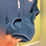 The North Face  Women’s Full-Zip Fleece Jacket, Size Small. Petroleum blue color Photo 5