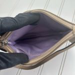 Coach Y2K Vintage Gold Leather Perforated Signature Wristlet Photo 4