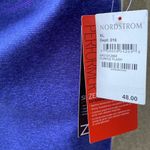 Zella 🆕🪻  Nordstrom Live-In Slim Fit Knee Shorts/Capris, Black & Purple NWT, XL Photo 10