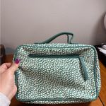 Tender Love + Carry Toiletry Weekender Bag with Hanger Blue White Polka Dots Photo 3