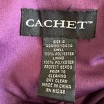 CACHET Dark  Purple Prom Dress GOWN Sz 4 Photo 7