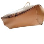 Sondra Roberts VTG Y2K Faux Snakeskin Double Handles Purse Shoulder Bag Brown Photo 7