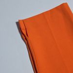 NY&CO Orange High Waist Modern Fit Career Dress Pants Ankle Slit Business 8 Tall Size undefined Photo 3