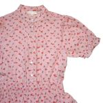 Love Shack Fancy NWT Alfie Mini in Peachy Sprinkle Floral Cotton Dress XS Photo 2