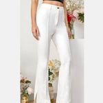 SheIn NWT! Bai Sz L Fabulous High Waisted Off White Pants Photo 1