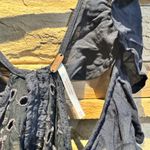 Free People  Eyelet Ruffle Top XS Photo 2