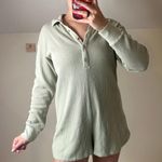 Abercrombie & Fitch Sage Green Romper Photo 0