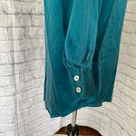 Victoria's Secret  women XS silk button down Longsleeve collar sleep shirt  Photo 5