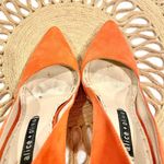 Alice + Olivia Dina Suede Pumps Orange Size EU 37.5 Photo 11