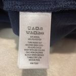 Joie - Jersey Knit Square High Neckline Navy Blue Side Slit Maxi Dress- Size S Photo 7