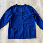 Unisex Sivvan Navy Blue Button Up Jacket Photo 0