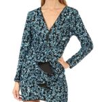 Self Portrait Self-Portrait Turquoise Sequin Mini NWOT Photo 1