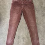 Dear John  Tea Rose Corduroy High Waisted Skinny Jeans Size 30 Photo 1