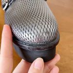 AGL • Netty Shoe platform loafer slip on chunky monk strap buckle metallic Silver Size 7 Photo 7