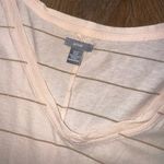 Aerie  Pink and Gold Boxy Crop Tee Photo 1