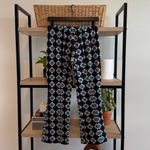 Maeve Anthropologie The Margot Knit Jacquard Pull On Kick Flare Ankle Pants, XS Photo 4