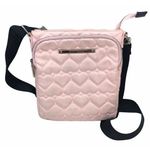 Betsey Johnson blush pink be mine crossbody purse Photo 0