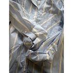 EXPRESS  Striped Women Button Down Shirt Size Small Long Sleeve Professional City Photo 7