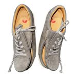 BILLY Charcoal Suede Sneaker II 8.5W Adaptive Zip Photo 6