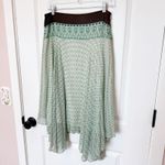 Banana Republic Womens Y2K Silk Handkerchief Hem Midi Skirt Size 4 Fairy Indie Photo 1