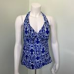 Ralph Lauren  Ikat Twist Tummy Control Tankini Halter Top Photo 1