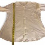 LL Bean White Cotton Soft Button Down Shirt Size Medium Photo 5