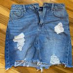 Hollister Jean Ripped Skirt Photo 0