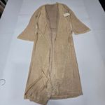 Tularosa Wendy Robe in Gold XXS Photo 2