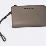 Michael Kors  Jet Set Travel Double Zip Saffiano Leather Wristlet Wallet Photo 0