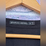 GUDRUN SJODEN Dress Organic Cotton Button Front Pockets Lagenlook dress medium Black Photo 3