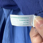 Marine layer  Corinne Sleeveless Double Cotton Maxi Dress Navy Dip Dye Small 2024 Photo 9