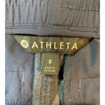 Athleta Linen Beachside Bali Shorts Women's 8Blue Faded Camo 3" 211109 Pull On Photo 3
