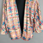 H&M  Kimono Robe Shibori Tie-Dye Reversible Open Front Women Size‎ 10 Reversible Photo 15