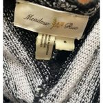 Anthropologie Meadow Rue knit sweater sharkbite hem sleeveless shirt size small White Photo 2