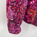 Ann Taylor  Blouse Size 4 Paisley Print Business Casual Office Work Evening Light Photo 6