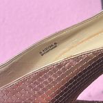 Brian Atwood Pink Metallic Stiletto Platform Heels 5.5 Photo 5