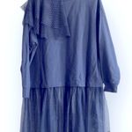 Lane Bryant Knit Top Sweatshirt with Mesh Detail, Plus Size 26/28 New w/Tag Photo 7