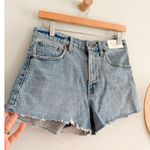 Abercrombie & Fitch | NWT High Rise 90s Cutoff Short in Light Wash | Sz 27 Photo 2
