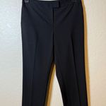 Jones New York  Sydney Black Cropped Dress Pants Career Women's Size 4 Photo 0